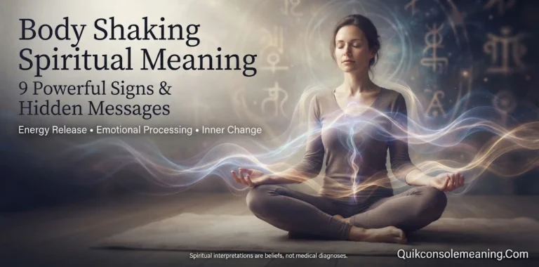 Body Shaking Spiritual Meaning: 9 Powerful Signs, Symbolism & Hidden Messages