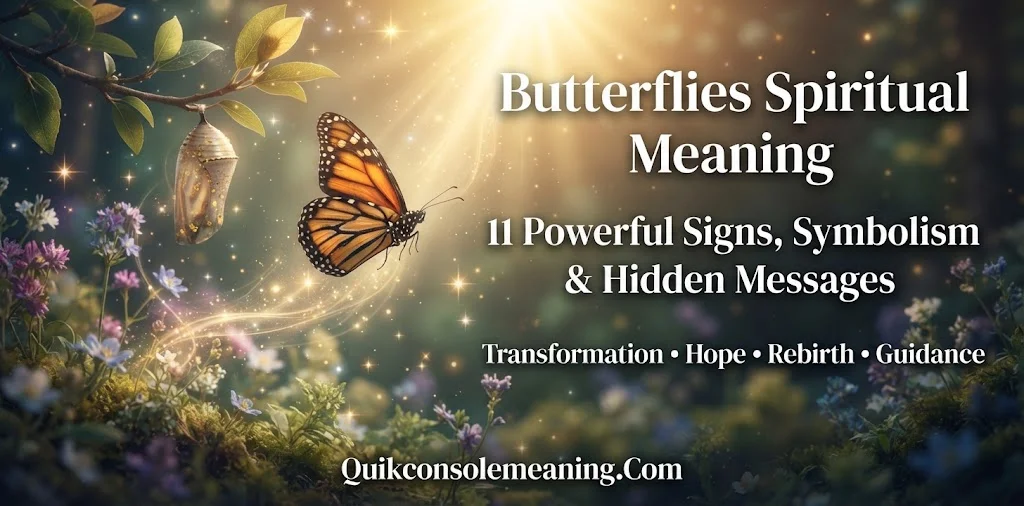 Butterflies Spiritual Meaning: 11 Powerful Signs, Symbolism & Hidden Messages