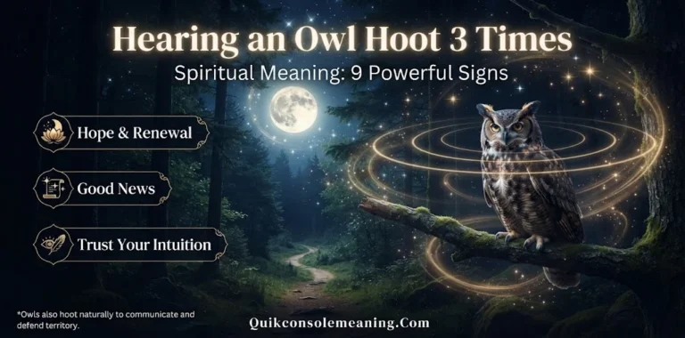Hearing an Owl Hoot 3 Times Spiritual Meaning: 9 Powerful Signs You Should Know