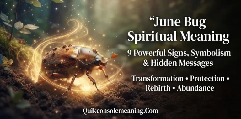 June Bug Spiritual Meaning: 9 Powerful Signs, Symbolism & Hidden Messages