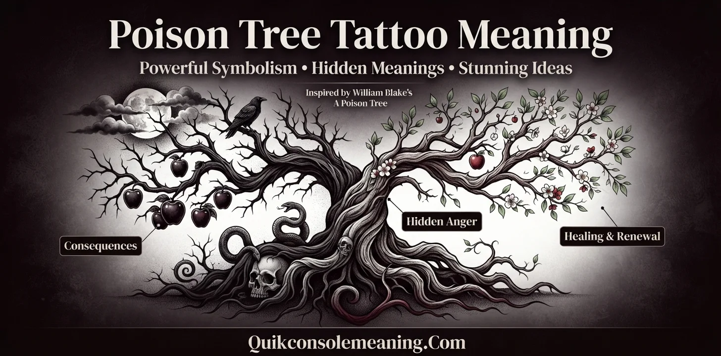 Poison Tree Tattoo Meaning: Powerful Symbolism, Hidden Meanings & Stunning Ideas