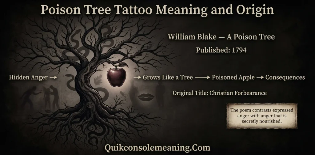 Poison Tree Tattoo Meaning and Origin