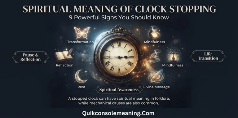 Spiritual Meaning of Clock Stopping: 9 Powerful Signs You Should Know