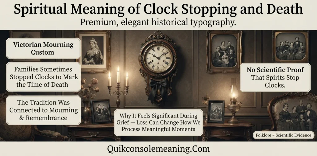 Spiritual Meaning of Clock Stopping and Death