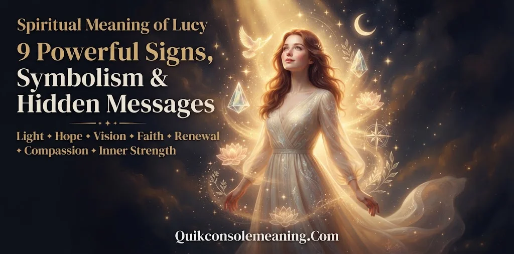 Spiritual Meaning of Lucy: 9 Powerful Signs, Symbolism & Hidden Messages