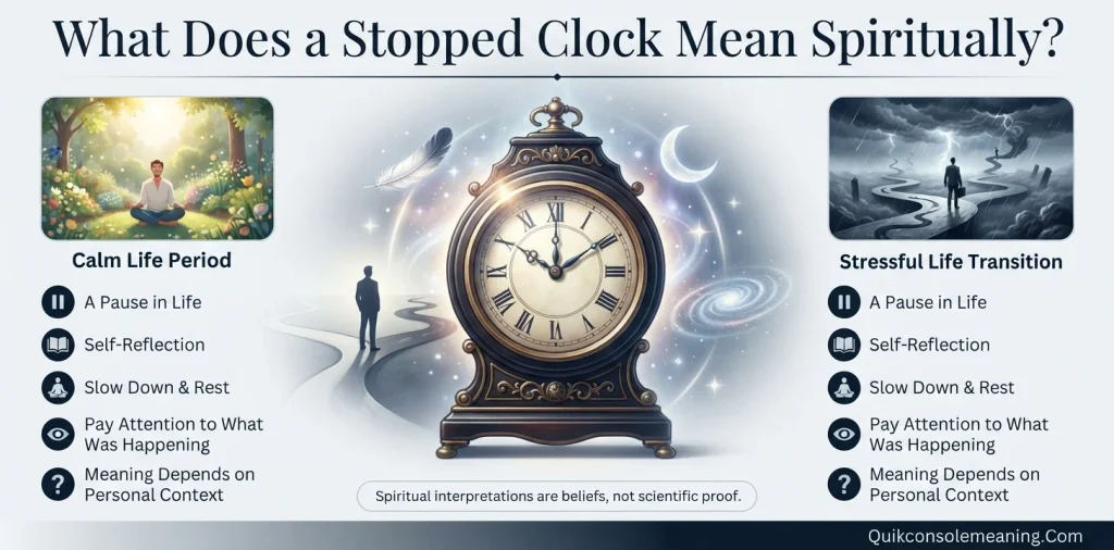 What Does a Stopped Clock Mean Spiritually?