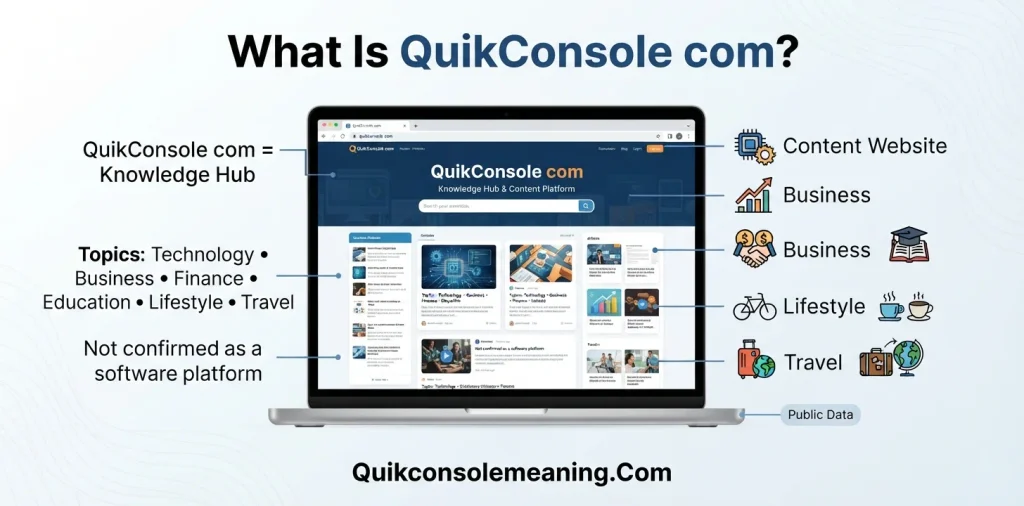What Is QuikConsole com?