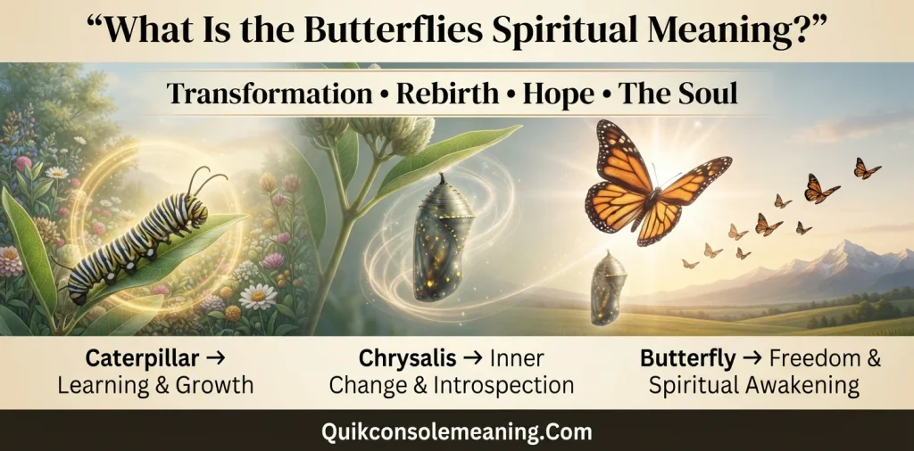 What Is the Butterflies Spiritual Meaning?