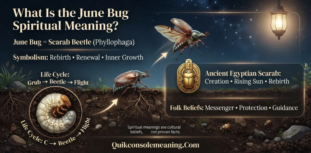 What Is the June Bug Spiritual Meaning?