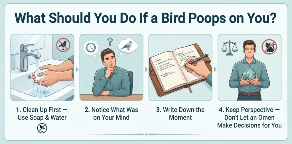What Should You Do If a Bird Poops on You?