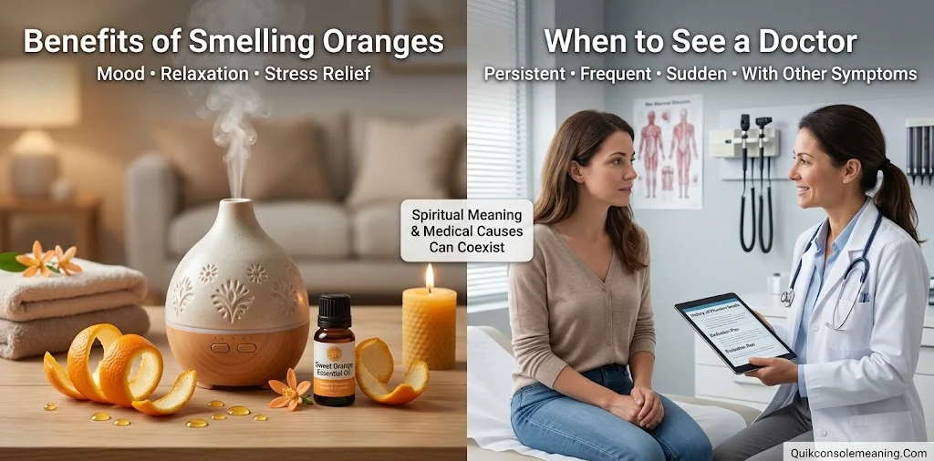 Benefits of Smelling Oranges & When to See a Doctor