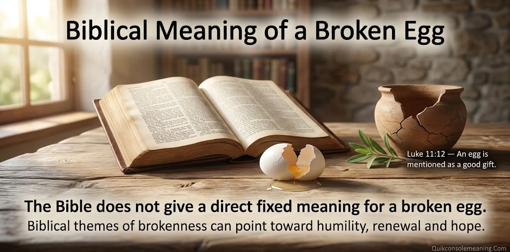 Biblical, Cultural & Dream Meanings of Broken Eggs