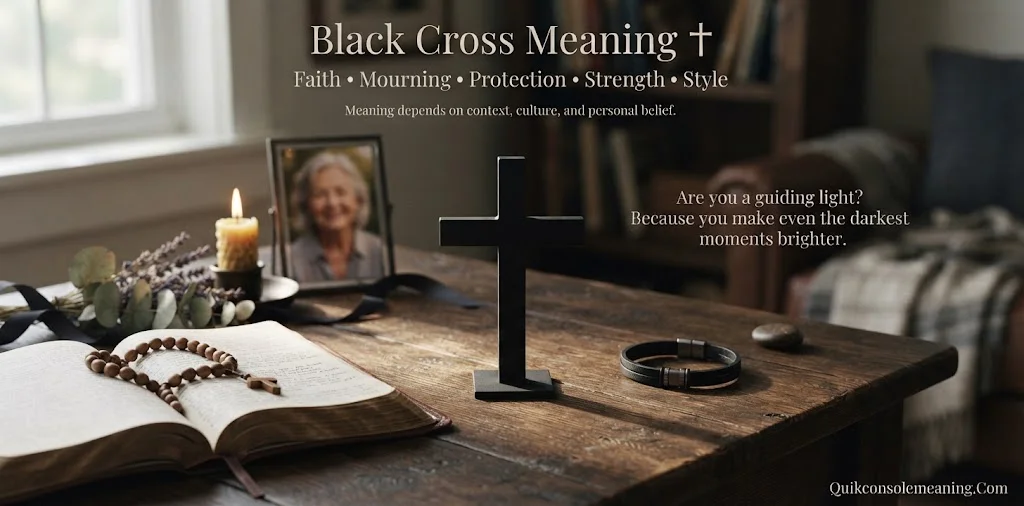 Black Cross Meaning Explained: Hidden Symbolism, Spiritual Messages & Cultural Beliefs
