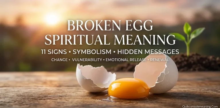 Broken Egg Spiritual Meaning: 11 Powerful Signs, Symbolism & Hidden Messages