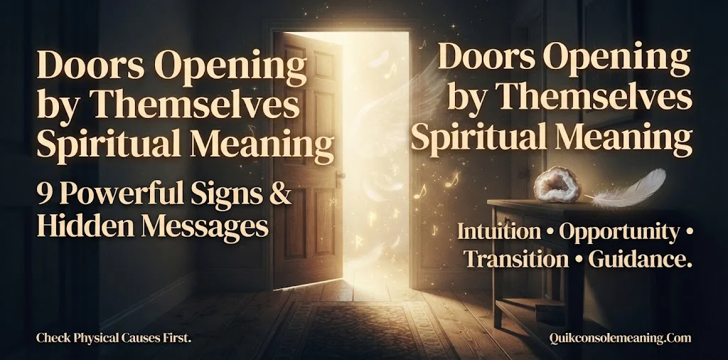 Doors Opening by Themselves Spiritual Meaning: 9 Powerful Signs & Hidden Messages