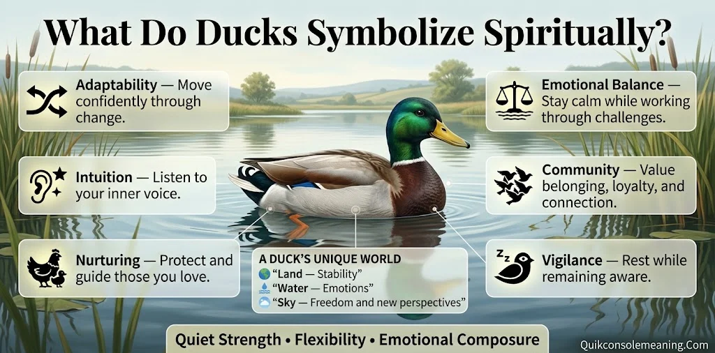Ducks Spiritual Meaning: What Do Ducks Symbolize?