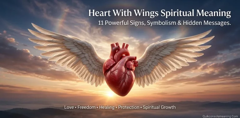 Heart With Wings Spiritual Meaning: 11 Powerful Signs, Symbolism & Hidden Messages