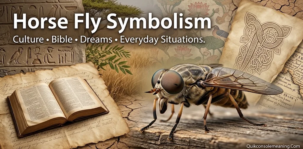 Horse Fly Symbolism in Culture, the Bible, and Everyday Situations