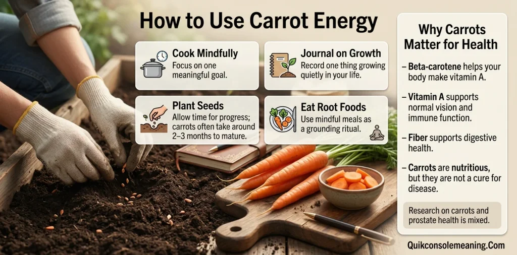How to Use Carrot Energy (and Why Carrots Matter for Men)