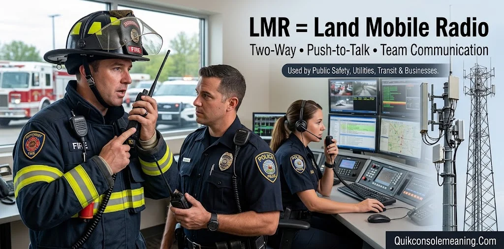 LMR Meaning in Business, Radio and Other Uses
