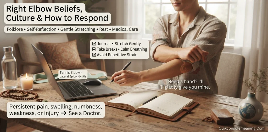 Right Elbow Beliefs, Culture & How to Respond