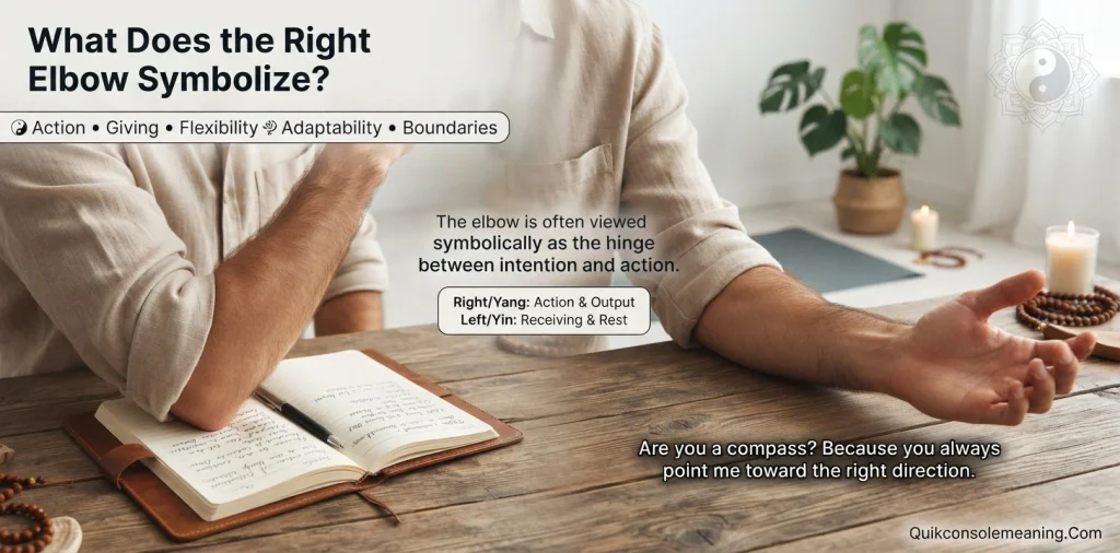 Right Elbow Spiritual Meaning: What It Symbolizes
