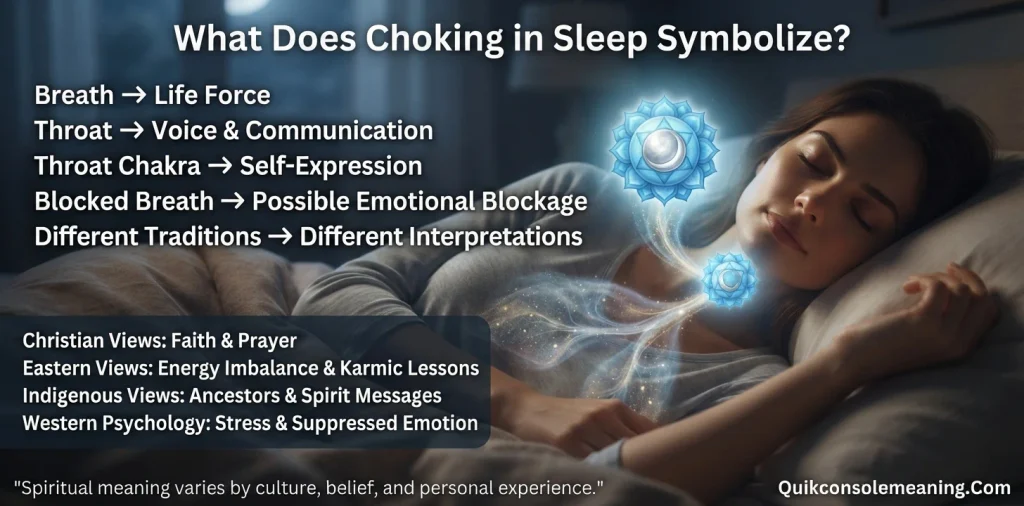 Spiritual Meaning of Choking in Sleep: What It Symbolizes