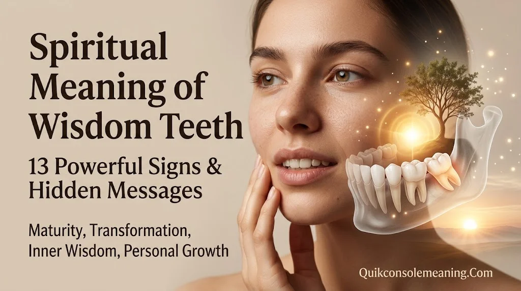 Spiritual Meaning of Wisdom Teeth: 13 Powerful Signs & Hidden Messages