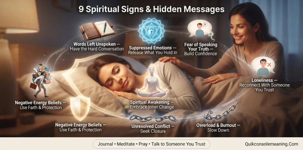 Spiritual Signs and Hidden Messages of Choking in Sleep