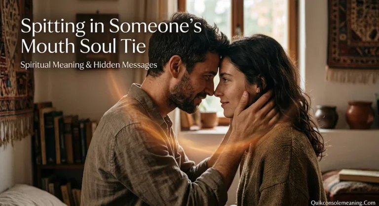 Spitting in Someone's Mouth Soul Tie: Spiritual Meaning & Hidden Messages