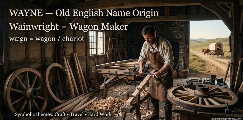 Wayne Name Meaning and Origin