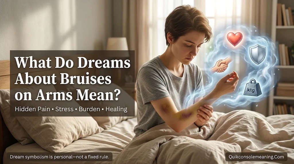 What Do Dreams About Bruises on Arms Mean?