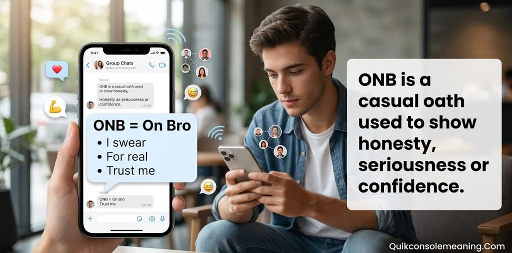 What Does ONB Mean in Slang and Text?