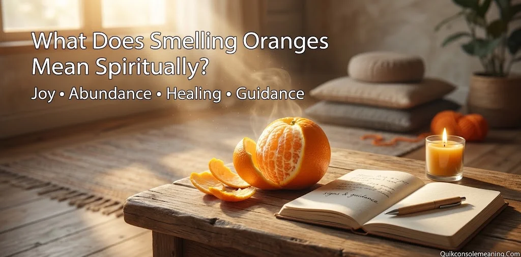What Does Smelling Oranges Mean Spiritually?