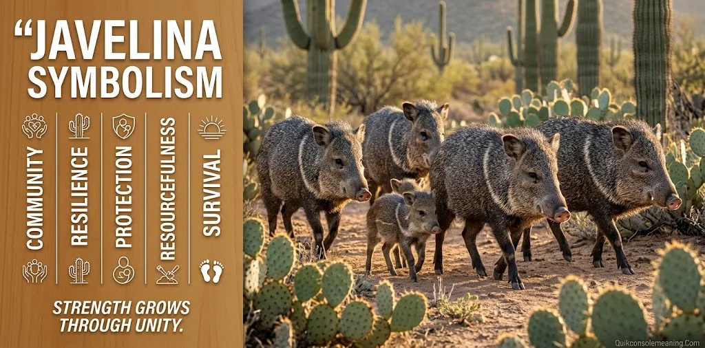 What Does a Javelina Symbolize Spiritually?