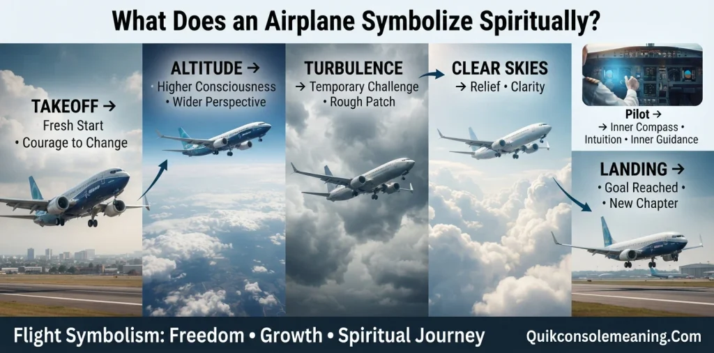 What Does an Airplane Symbolize Spiritually?