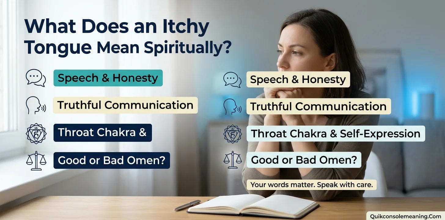 What Does an Itchy Tongue Mean Spiritually?