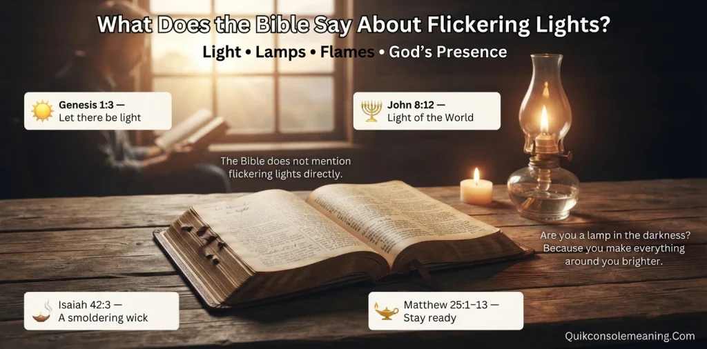 What Does the Biblical Meaning of Flickering Lights?