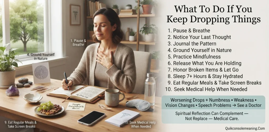 What To Do If You Keep Dropping Things