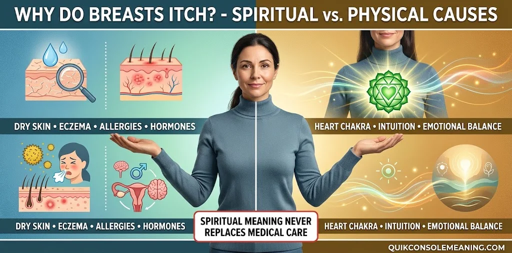 Why Do Breasts Itch? Spiritual vs. Physical Causes